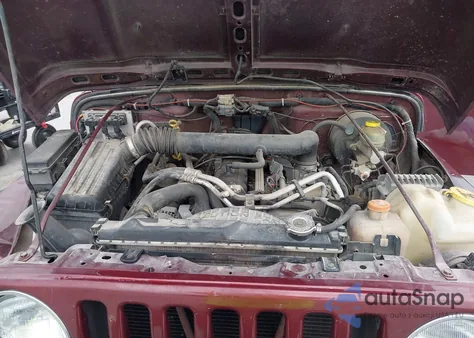 2003 Jeep Wrangler Sport from USA, damaged, VIN 1J4FA49S63P324904